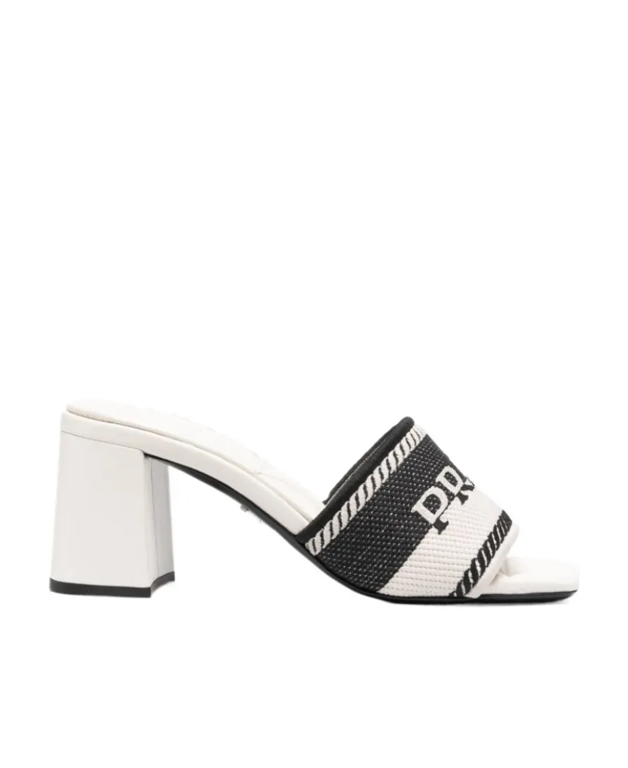 Logo High-Heeled Sandals