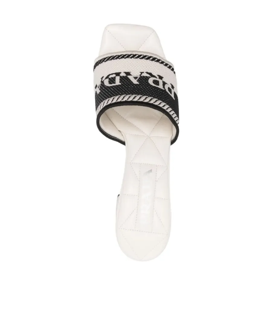 Logo High-Heeled Sandals