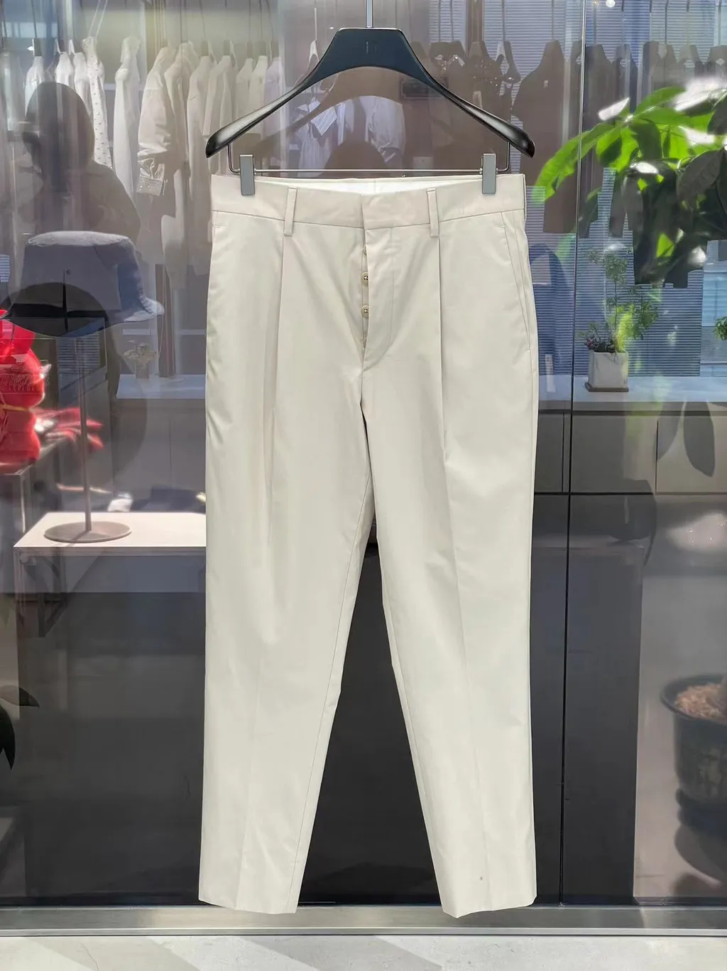 Stretched Tailored Trousers