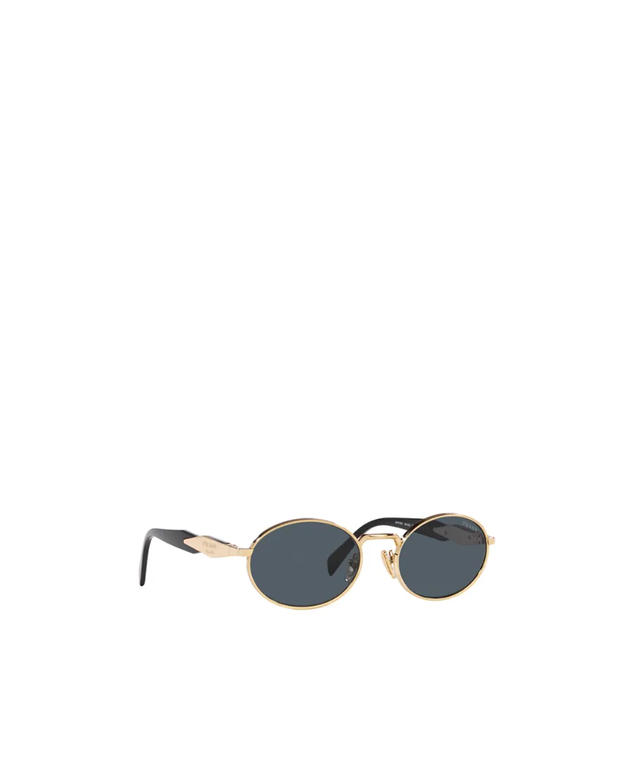 Oval-Frame Sunglasses