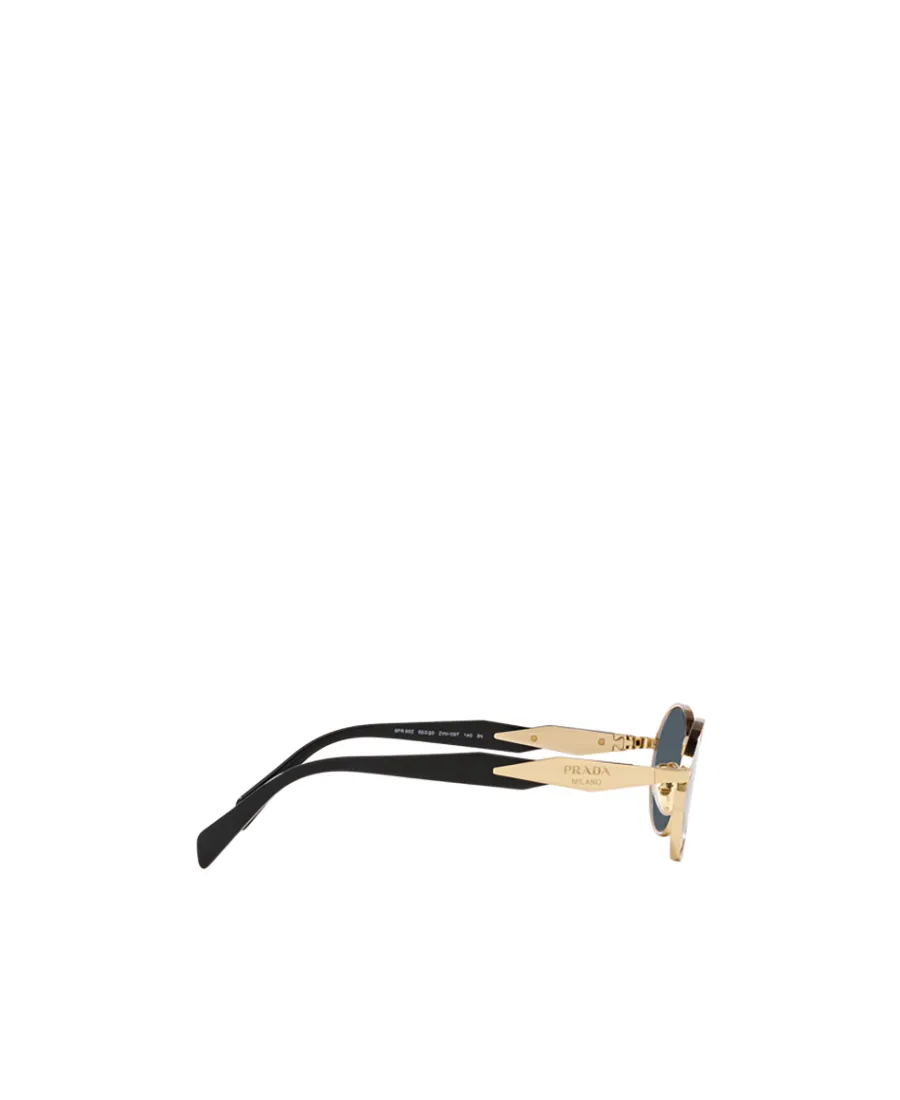 Oval-Frame Sunglasses