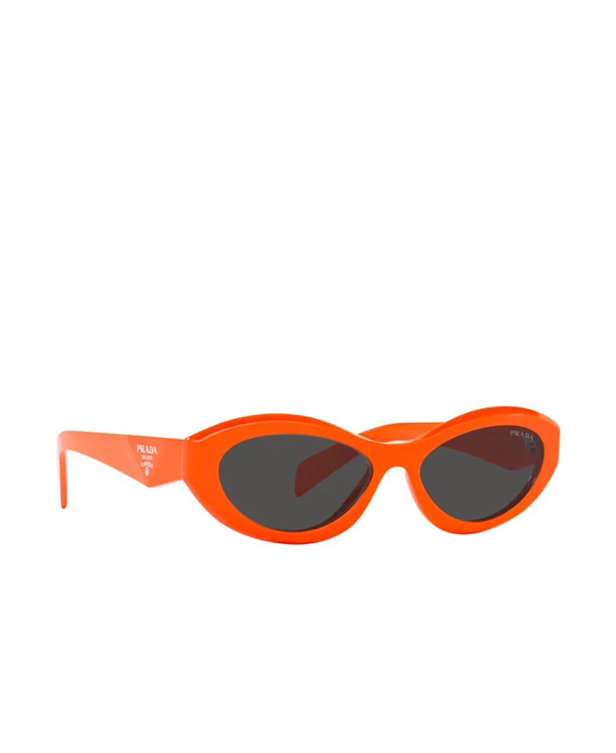 Oval-Frame Sunglasses