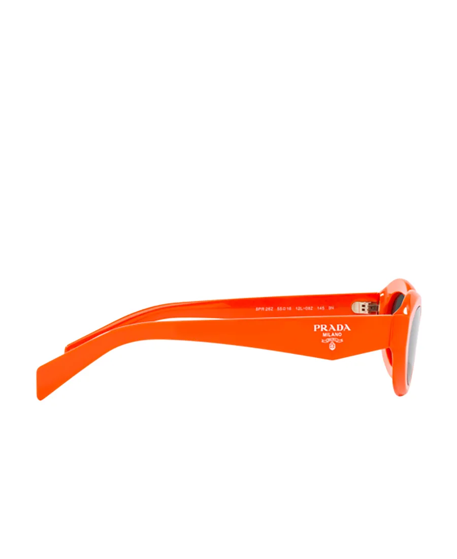 Oval-Frame Sunglasses