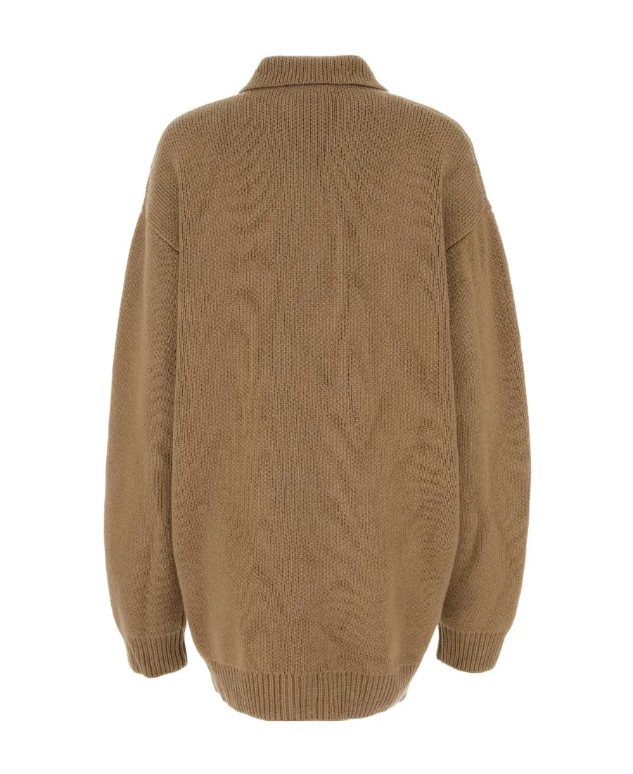 Buttoned Knitted Cardigan