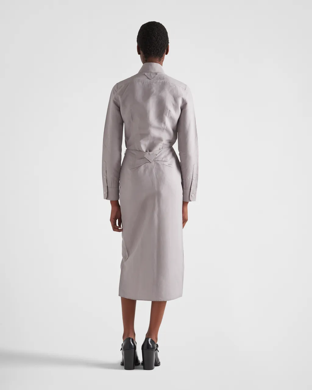 High-Waist Slim-Cut Skirt