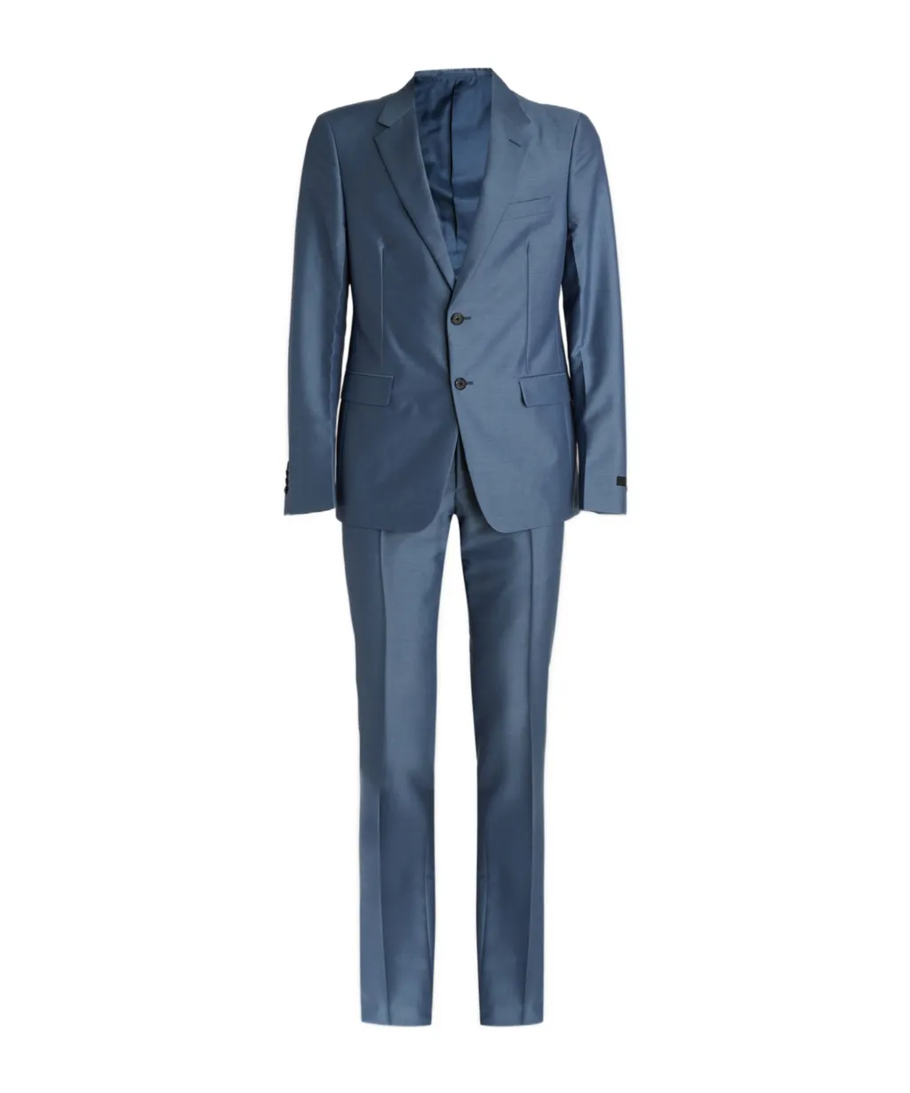 Single-Breasted Long-Sleeved Suit
