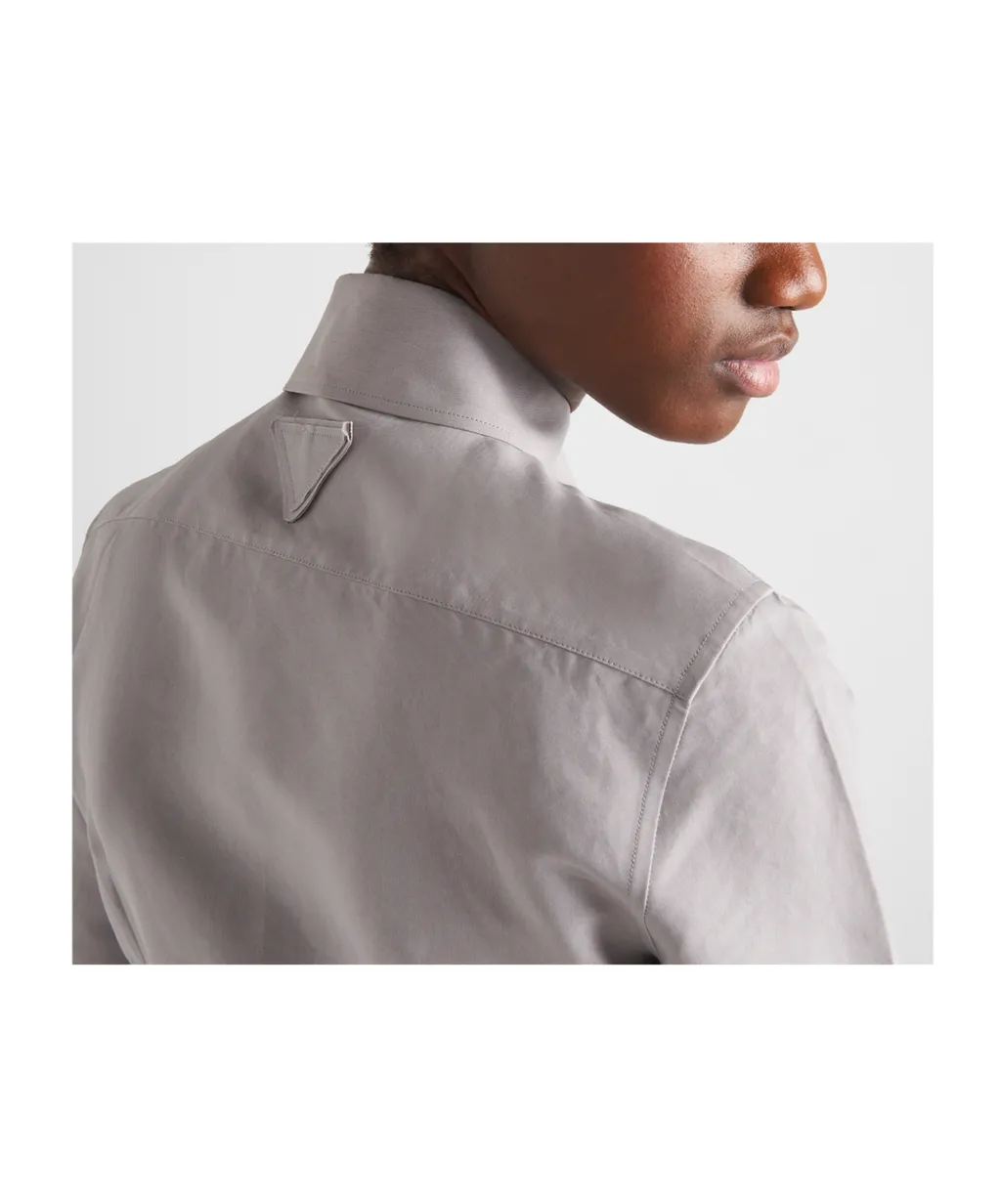 Long-Sleeved Button-Up Shirt