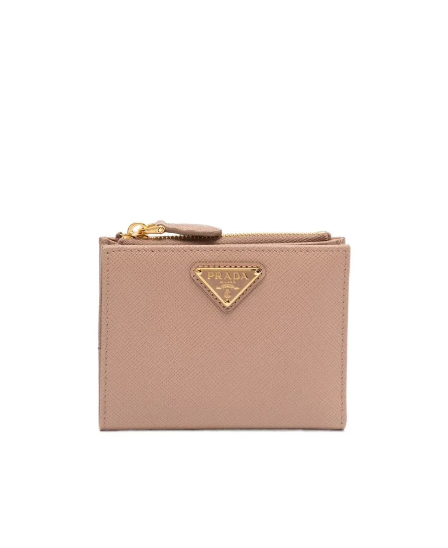 Logo Plaque Bi-Fold Wallet