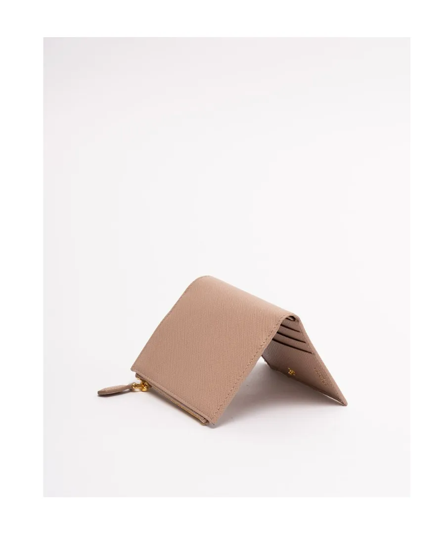 Logo Plaque Bi-Fold Wallet