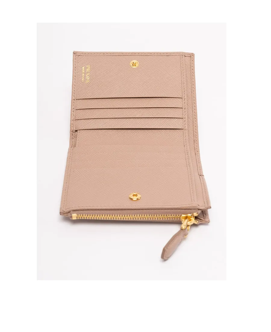 Logo Plaque Bi-Fold Wallet