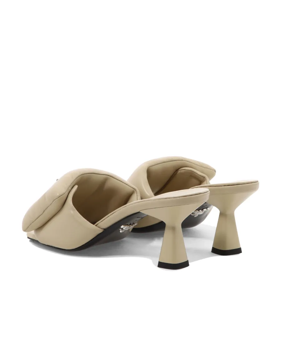 Logo High-Heeled Sandals