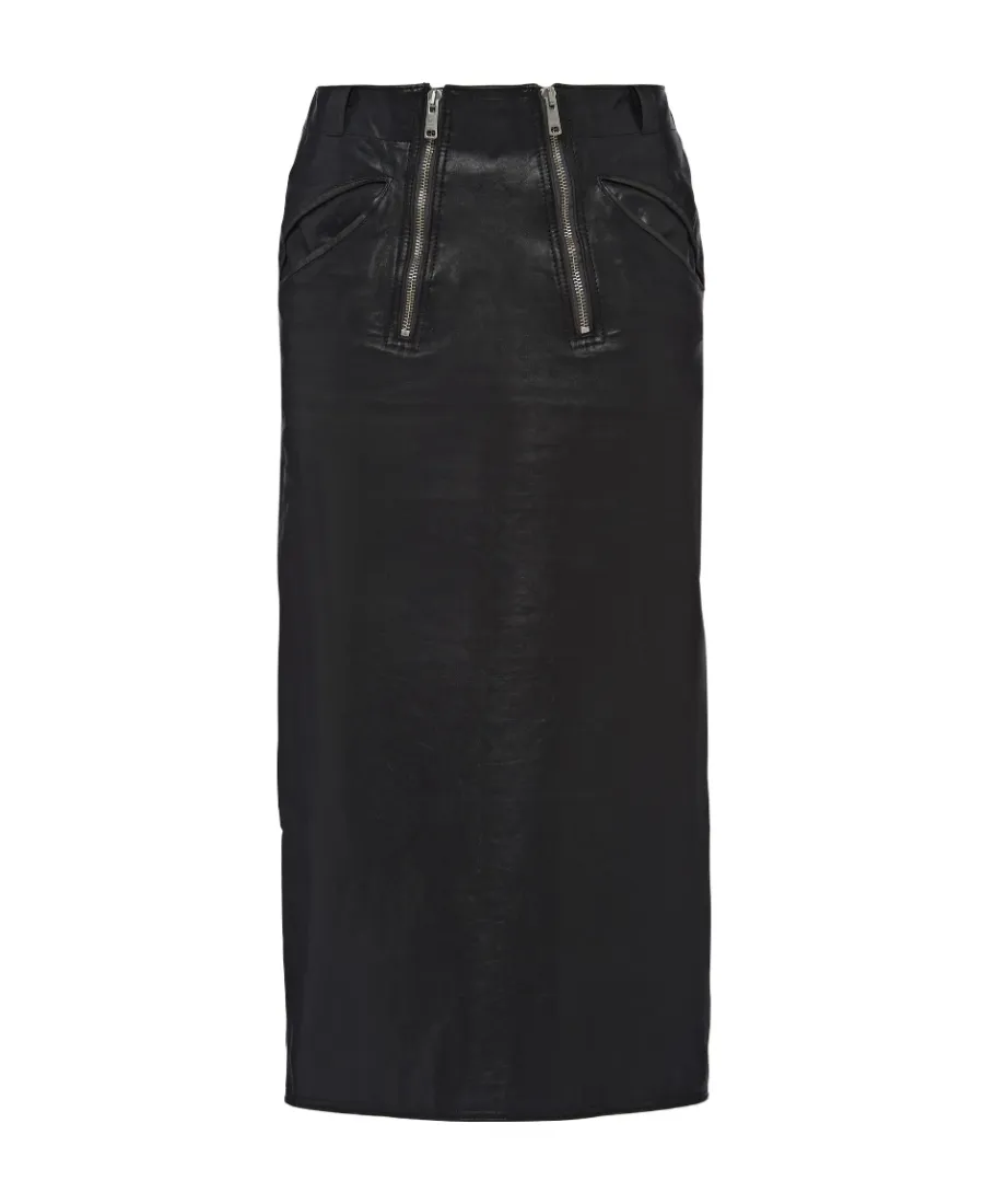 Leather Skirt