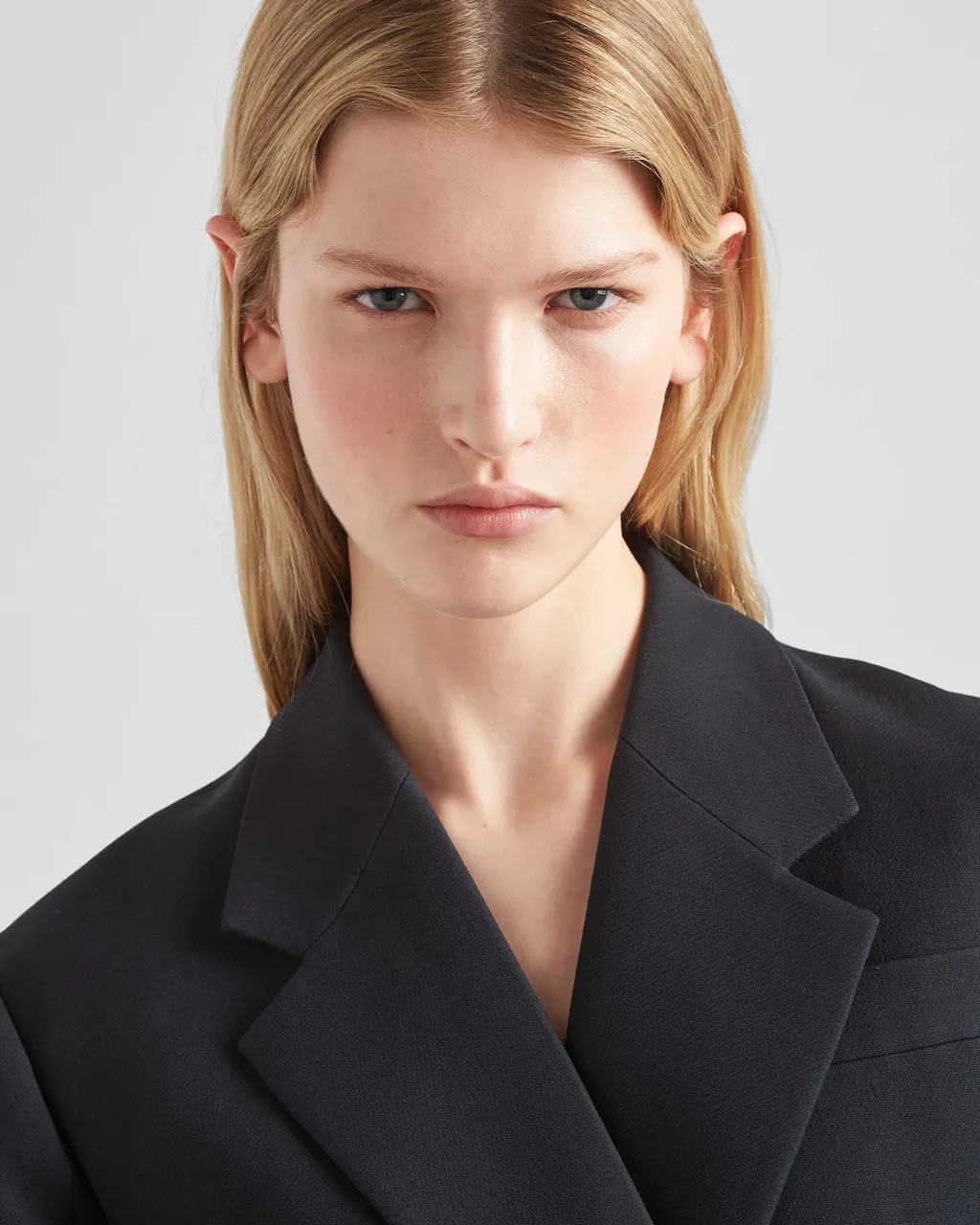 Double Breasted Long Sleeved Blazer