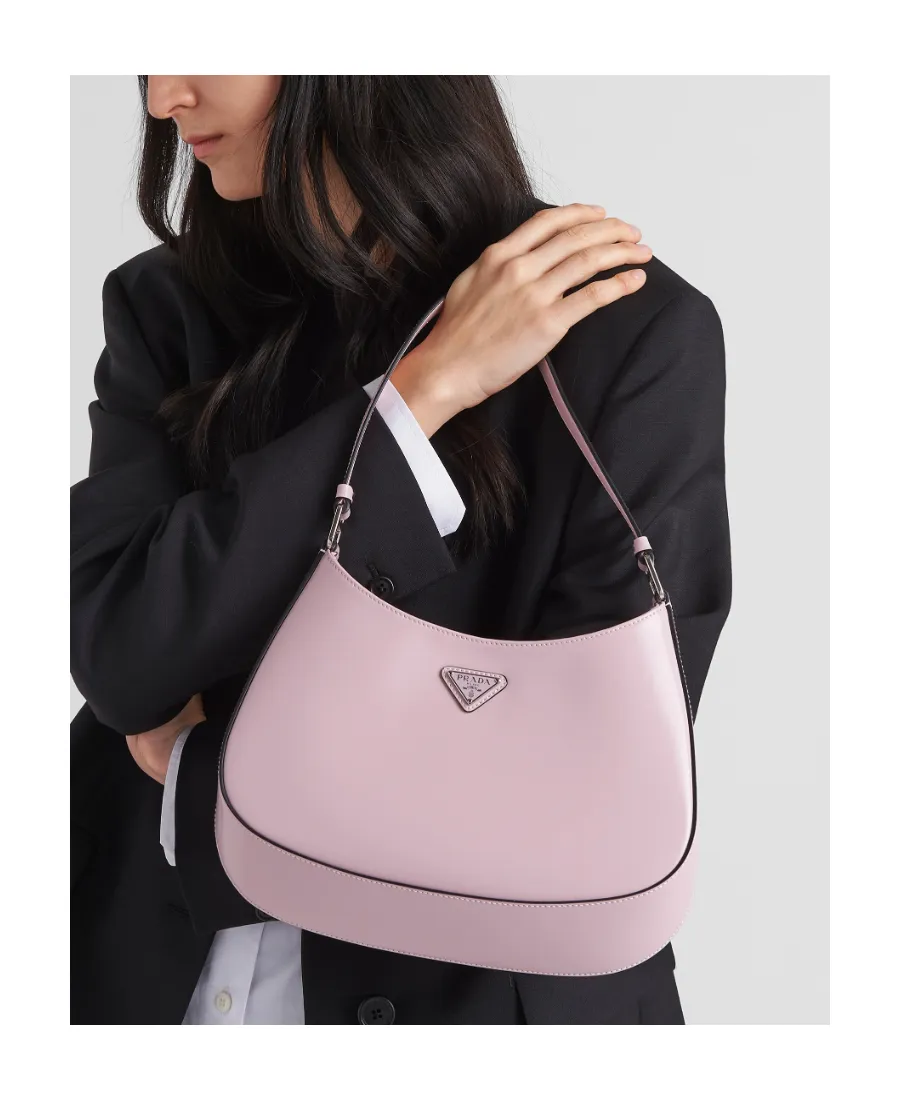 Cleo Brushed Leather Shoulder Bag