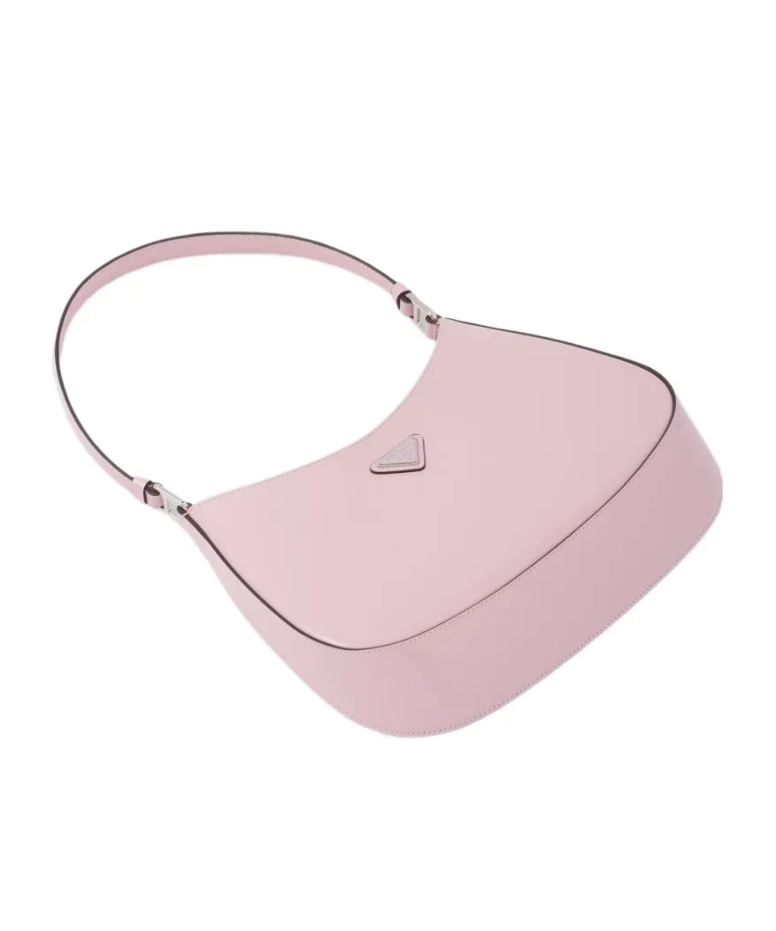 Cleo Brushed Leather Shoulder Bag