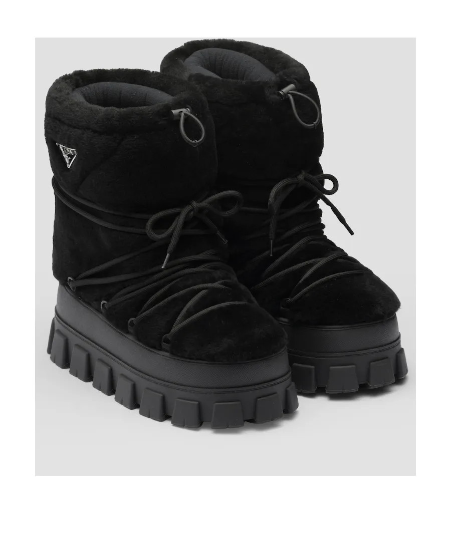 Logo Plaque Ankle Boots