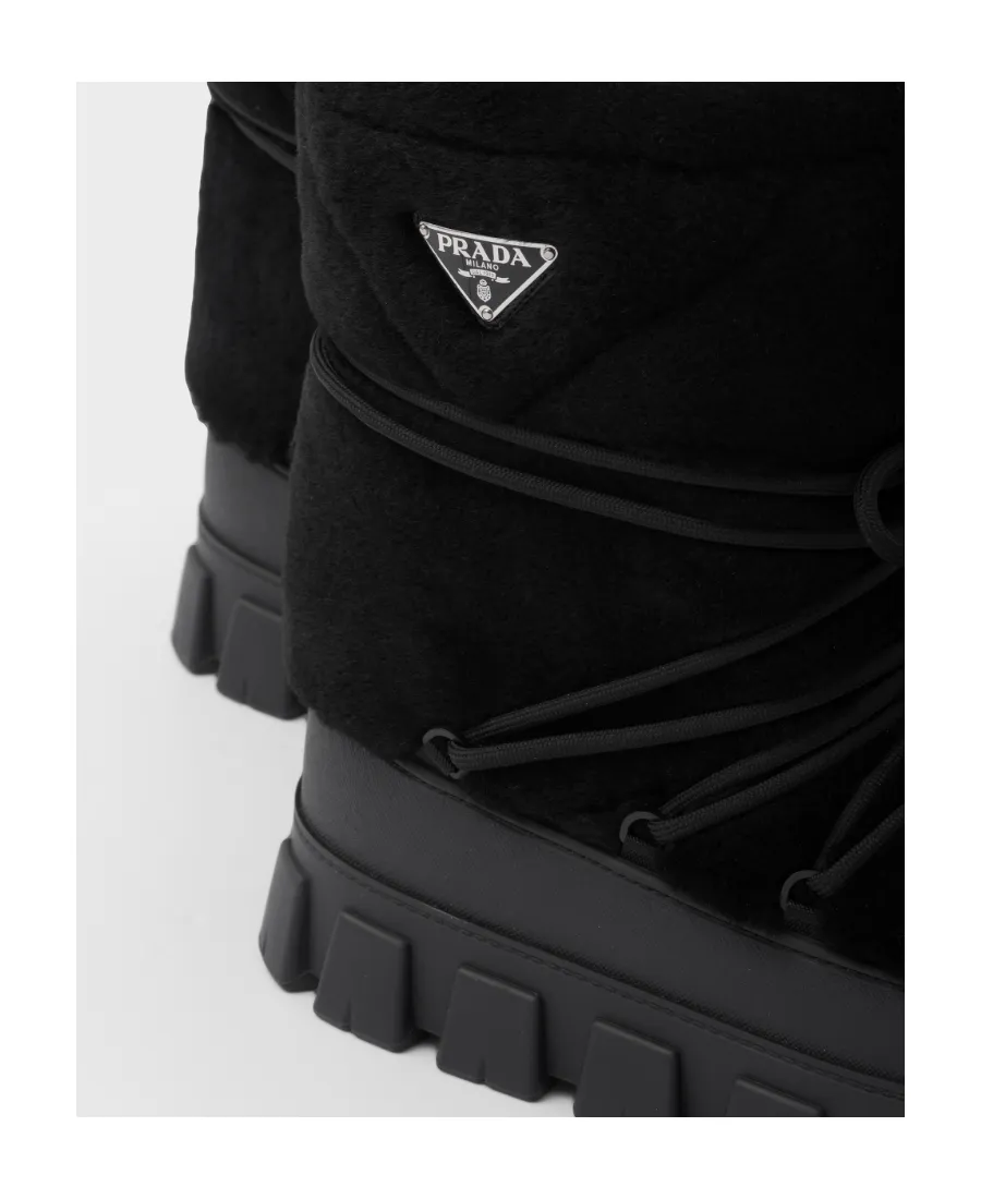 Logo Plaque Ankle Boots