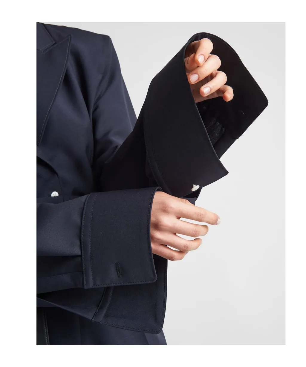 Single-Breasted Belted Shirt Jacket