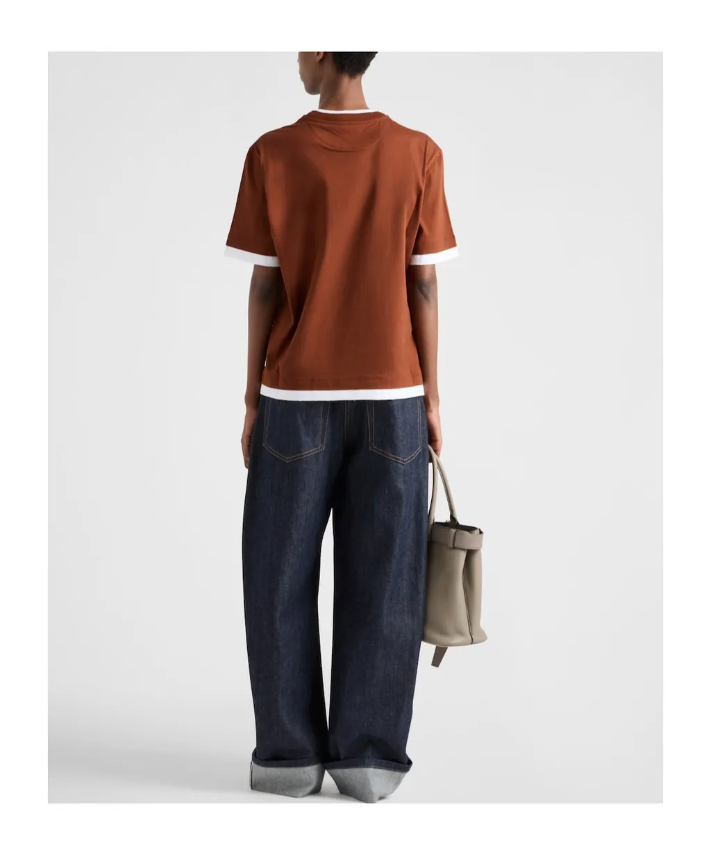 Layered Crewneck T-Shirt
