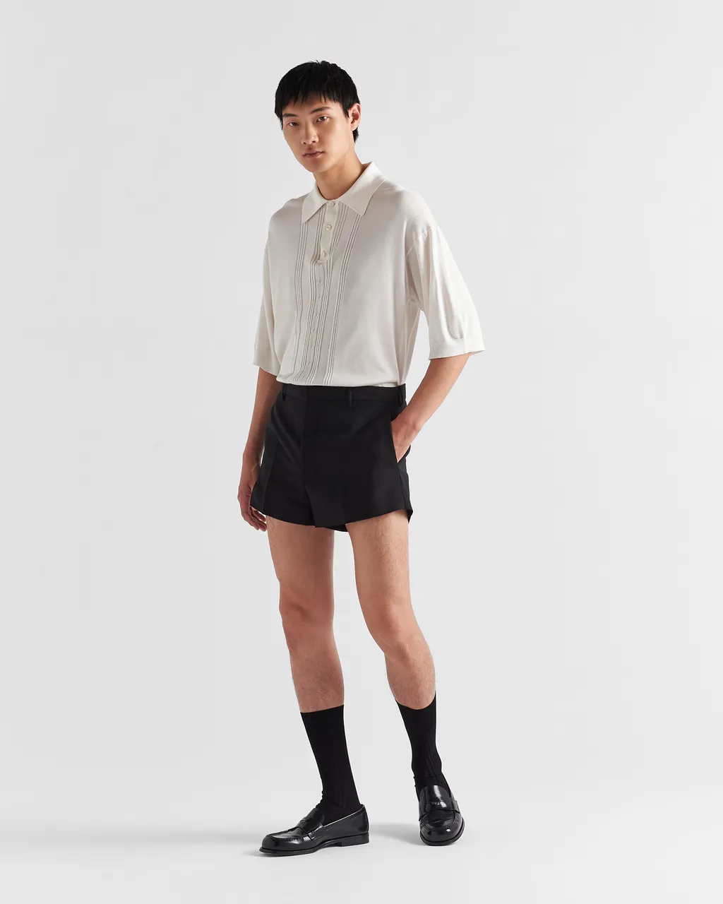 Silk Polo Shirt