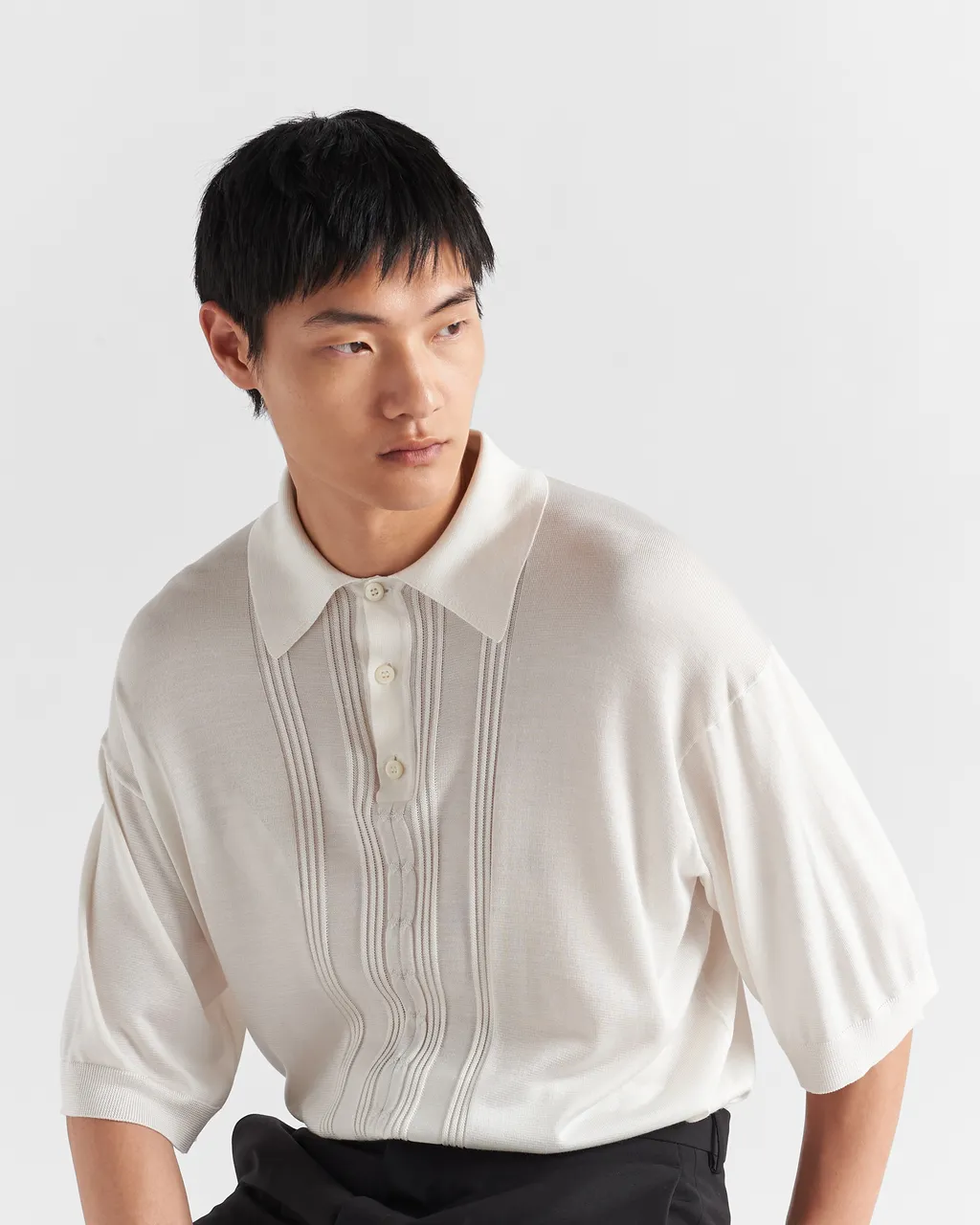 Silk Polo Shirt