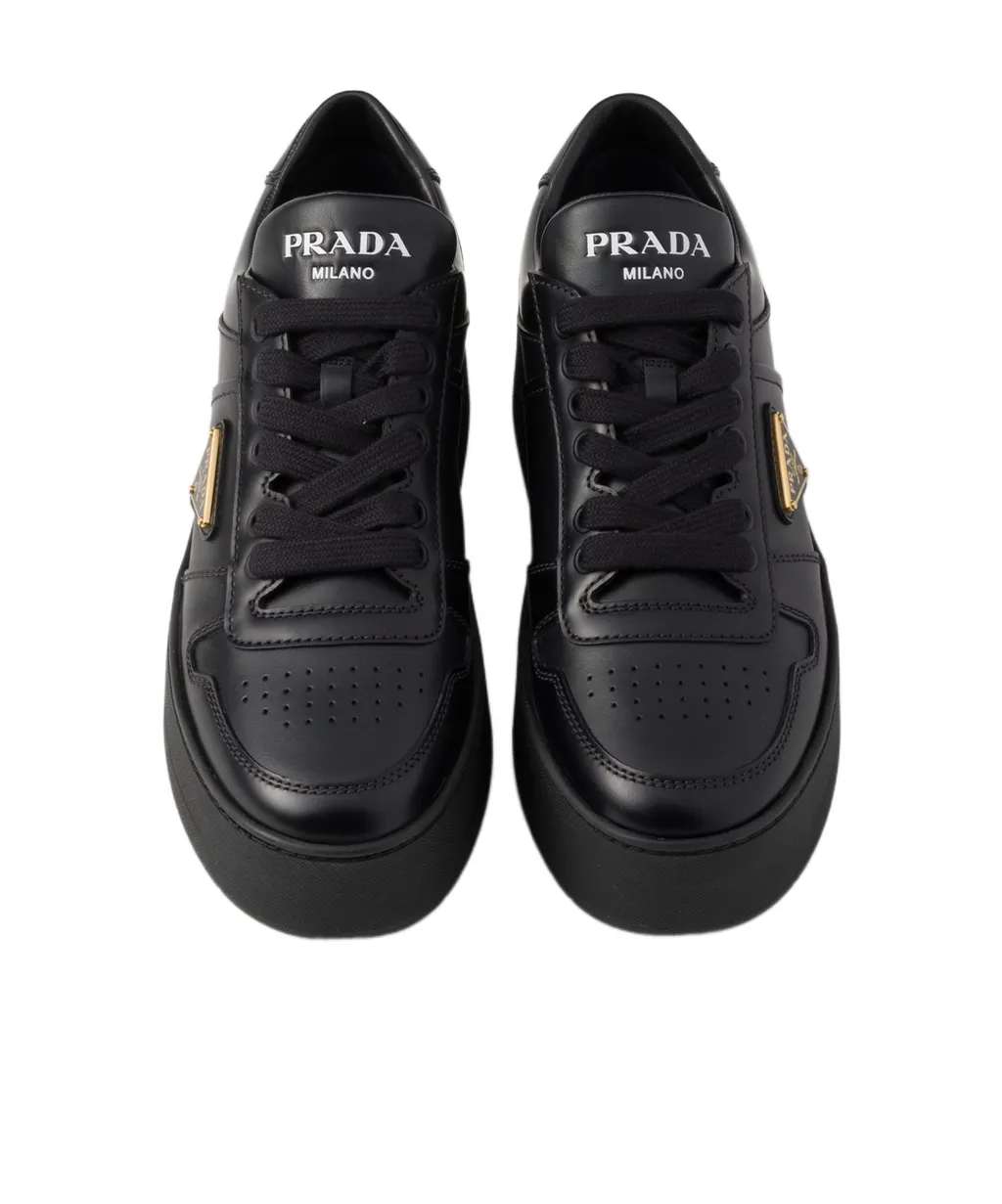 Downtown Bold Leather Sneakers
