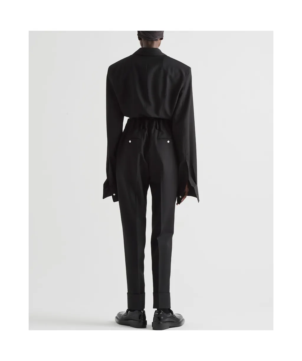 Long-Sleeved Single-Breasted Shirt Jacket