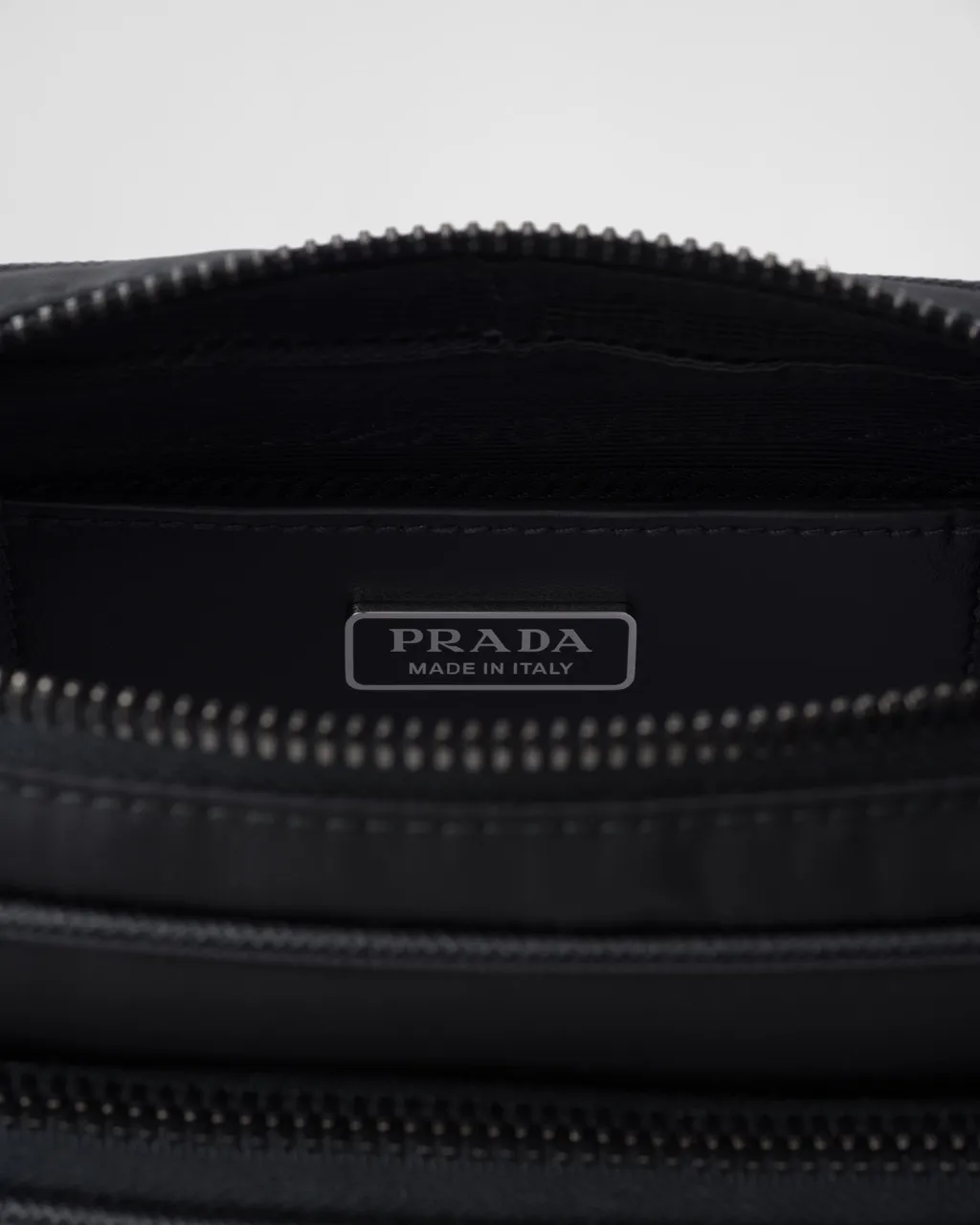 Re-Nylon And Saffiano Leather Shoulder Bag