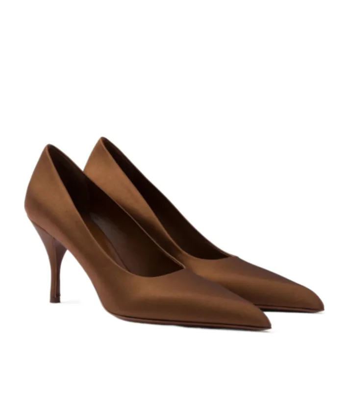 Pointed Toe Slip-On Pumps