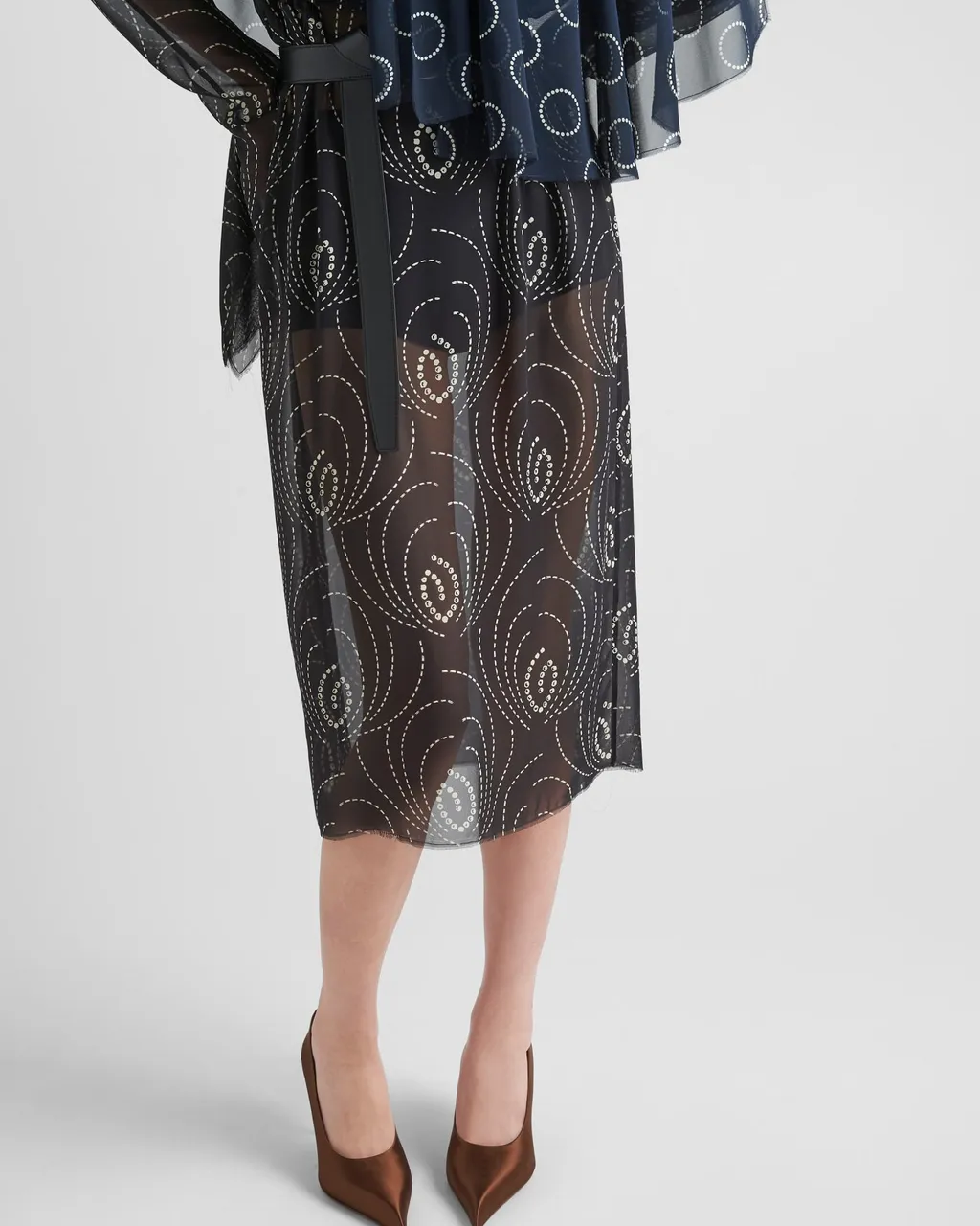 Pointed Toe Slip-On Pumps