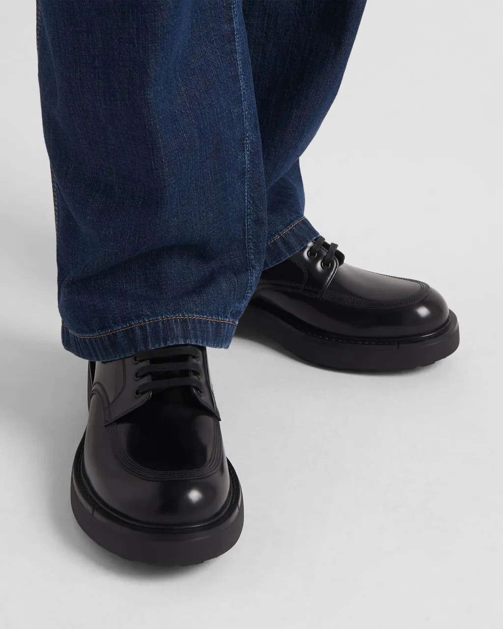 Lace-Up Derby Shoes