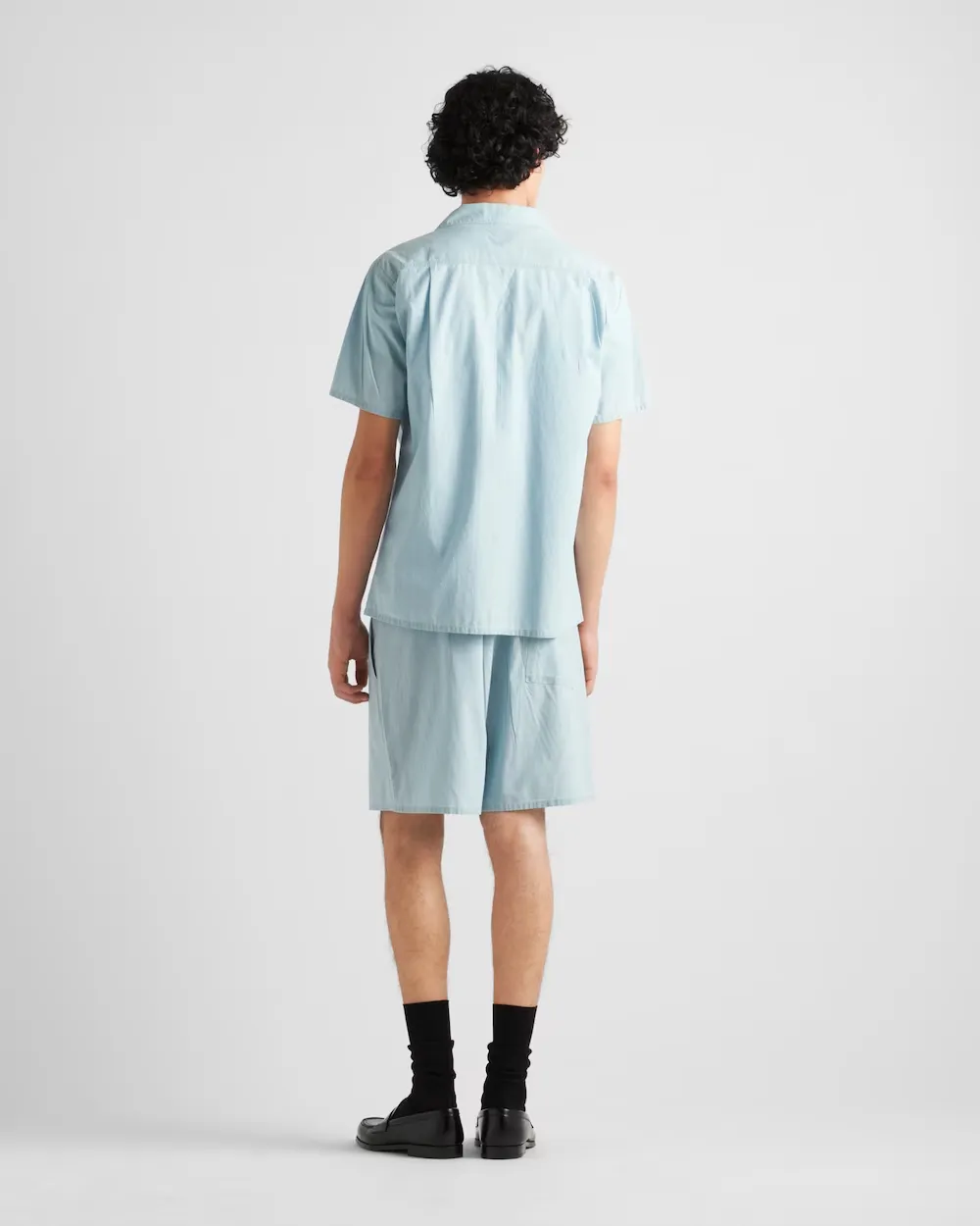 Short-Sleeved Button-Up Shirt
