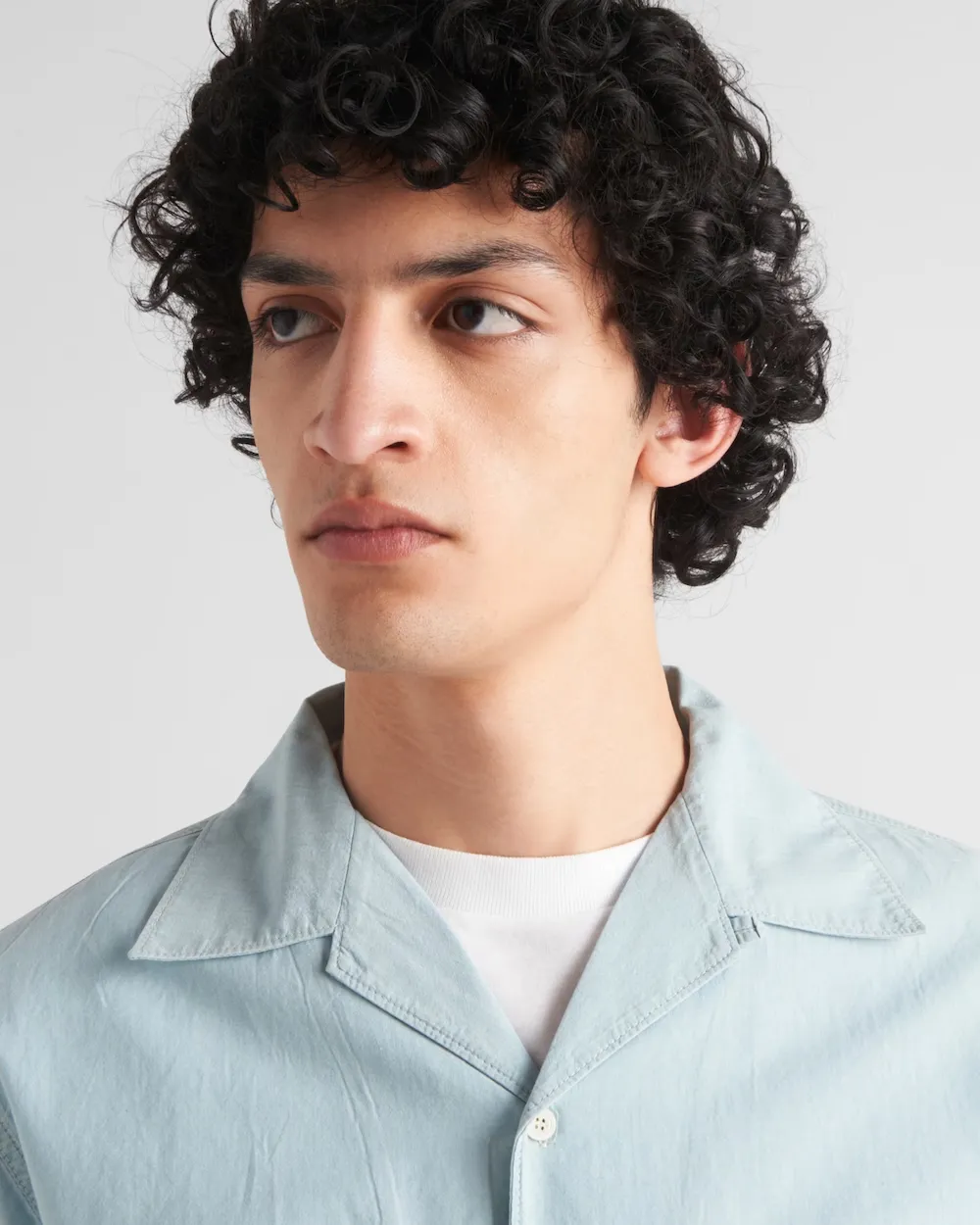 Short-Sleeved Button-Up Shirt