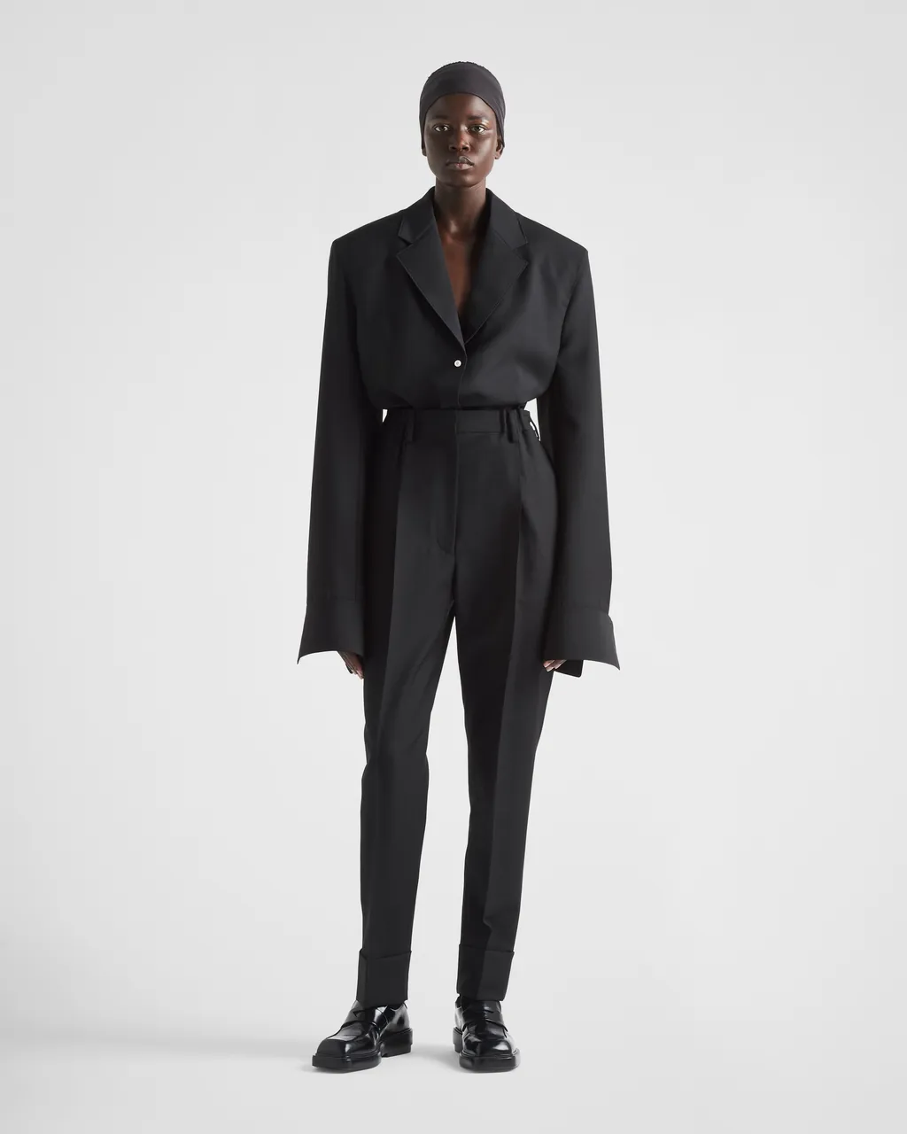 Pleated Tailored Trousers