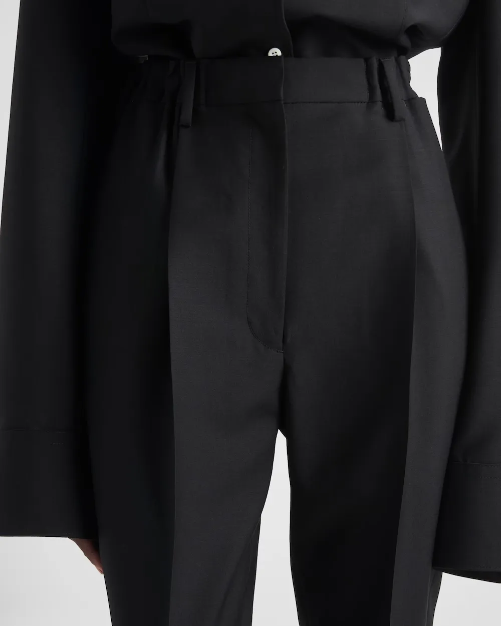 Pleated Tailored Trousers