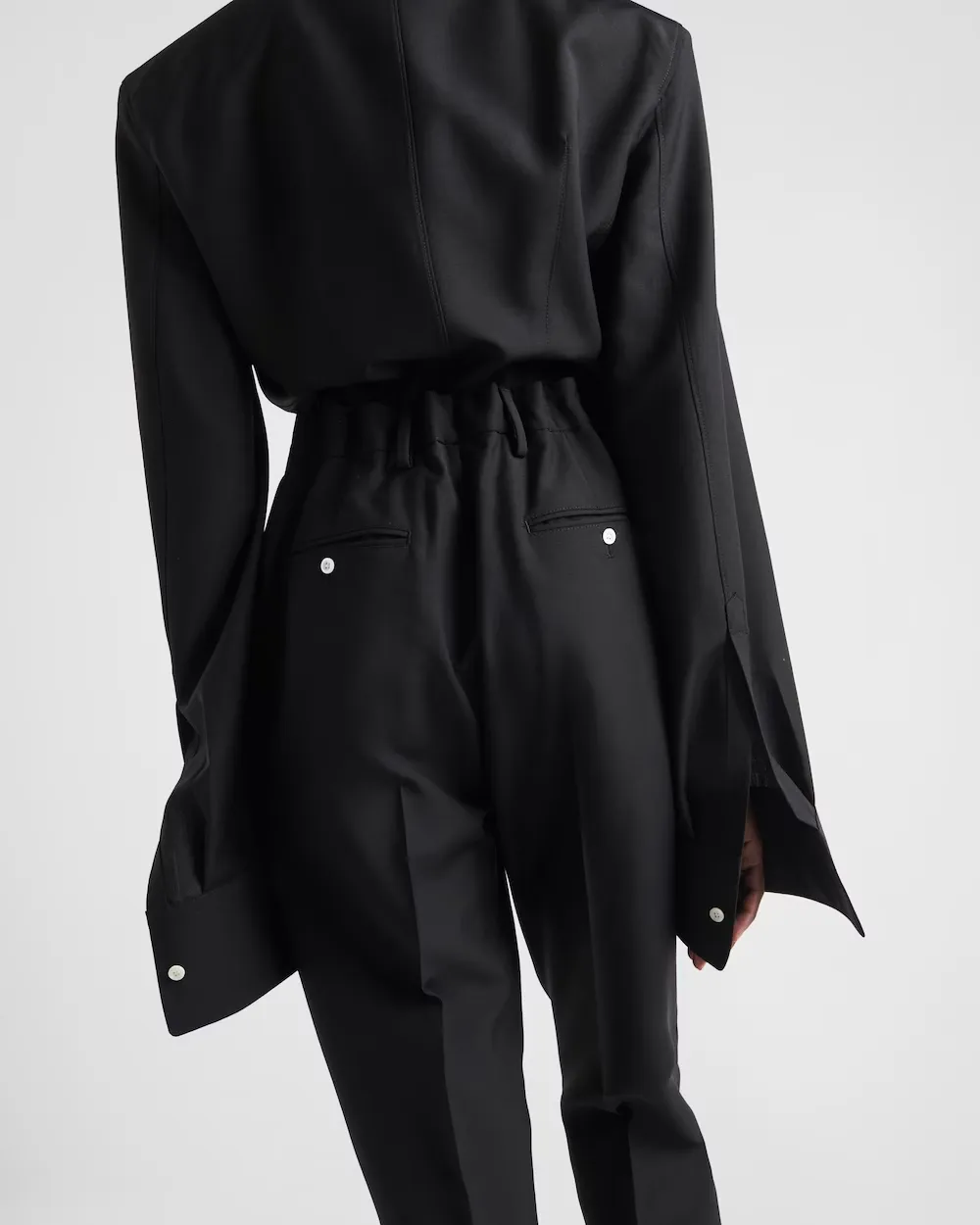 Pleated Tailored Trousers