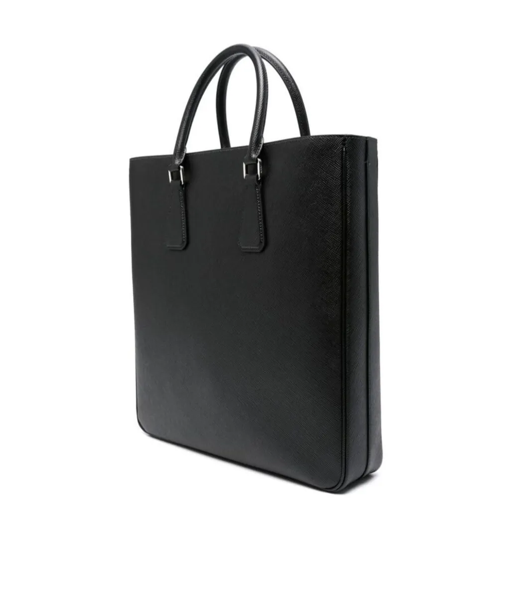 Saffiano Leather Tote Bag