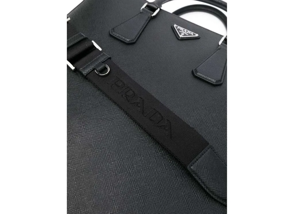 Saffiano Leather Tote Bag