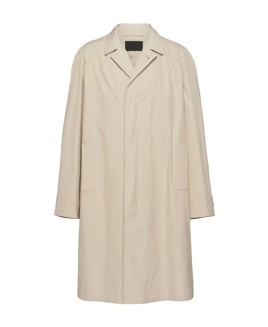 Long-Sleeved Belted Coat
