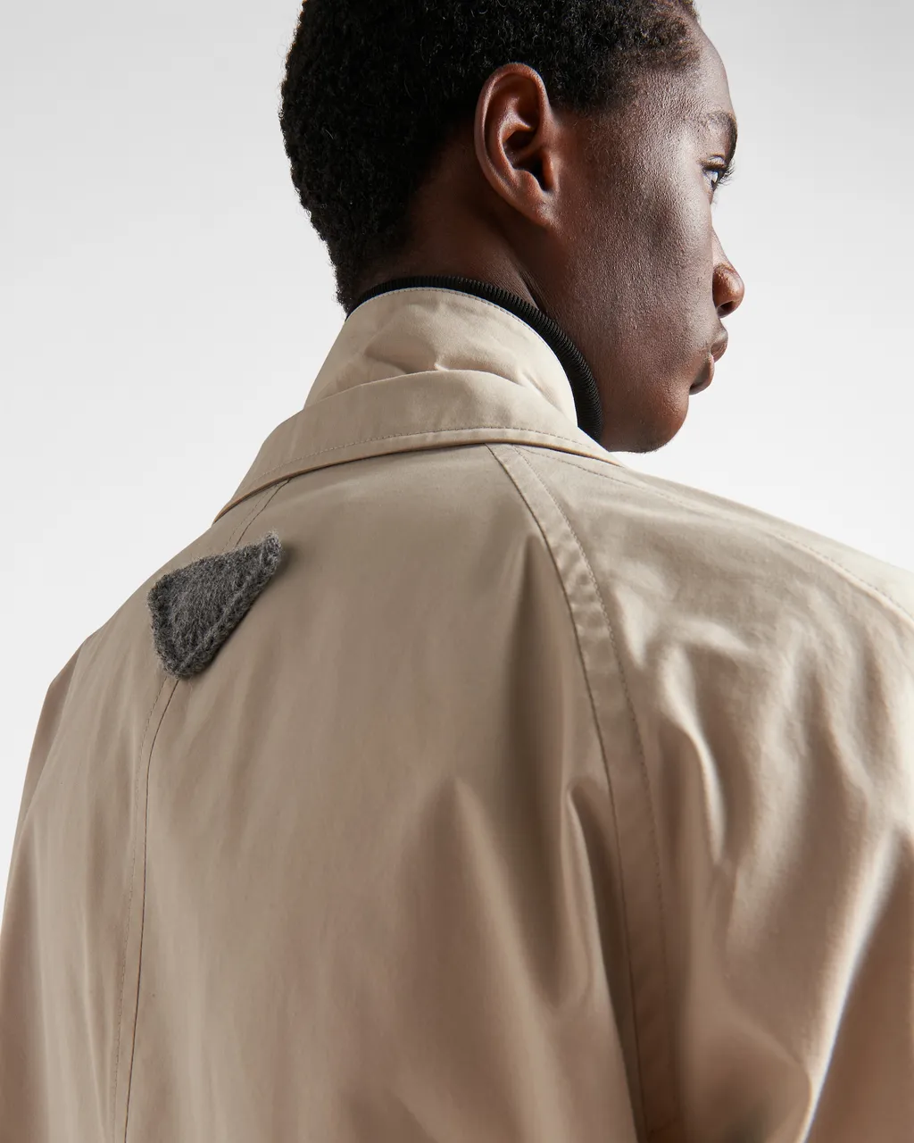 Long-Sleeved Belted Coat