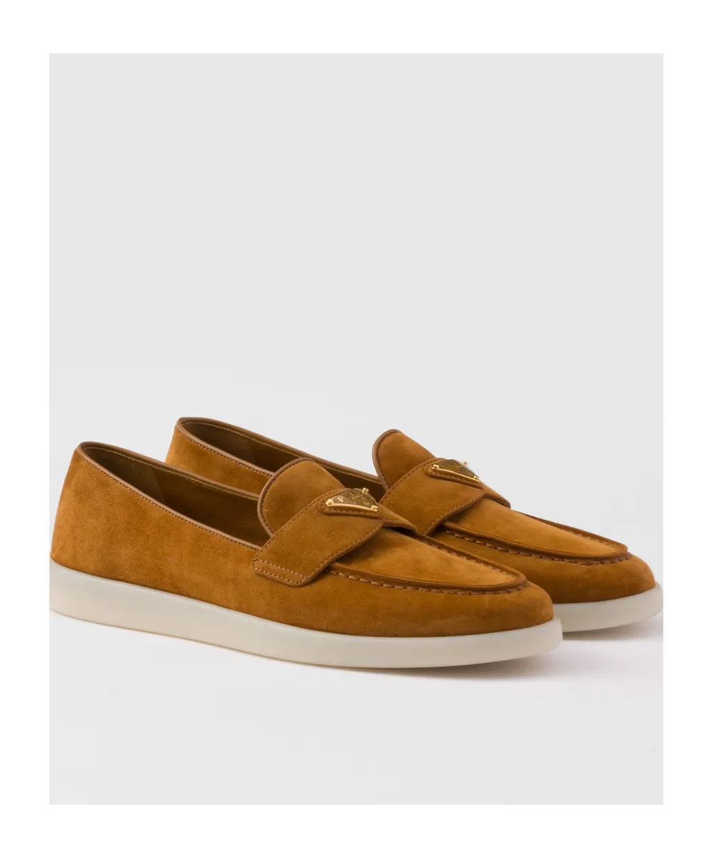 Logo Plaque Slip-On Loafers