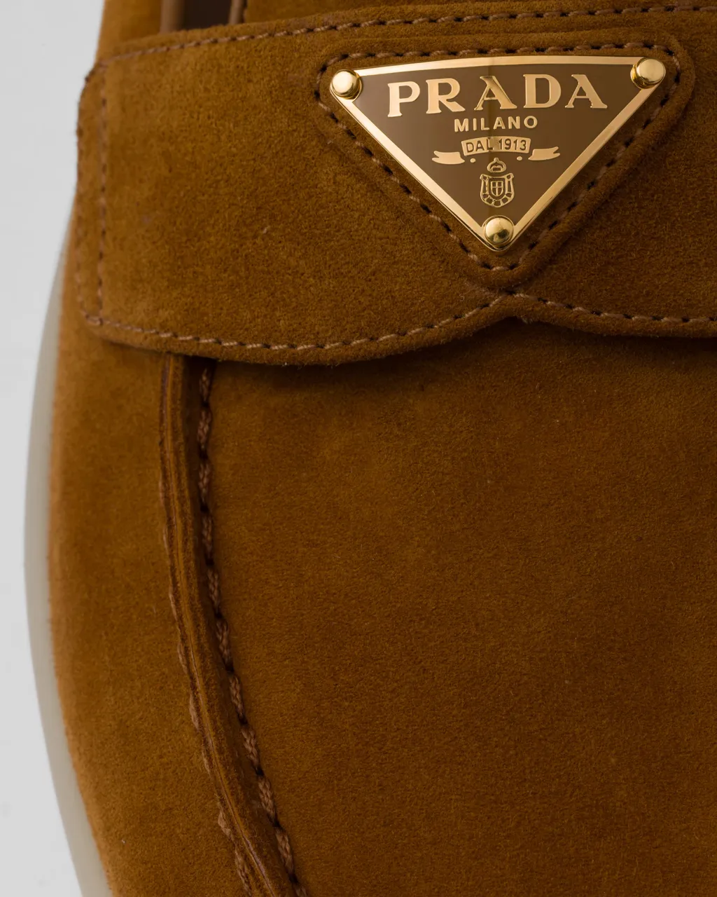 Logo Plaque Slip-On Loafers