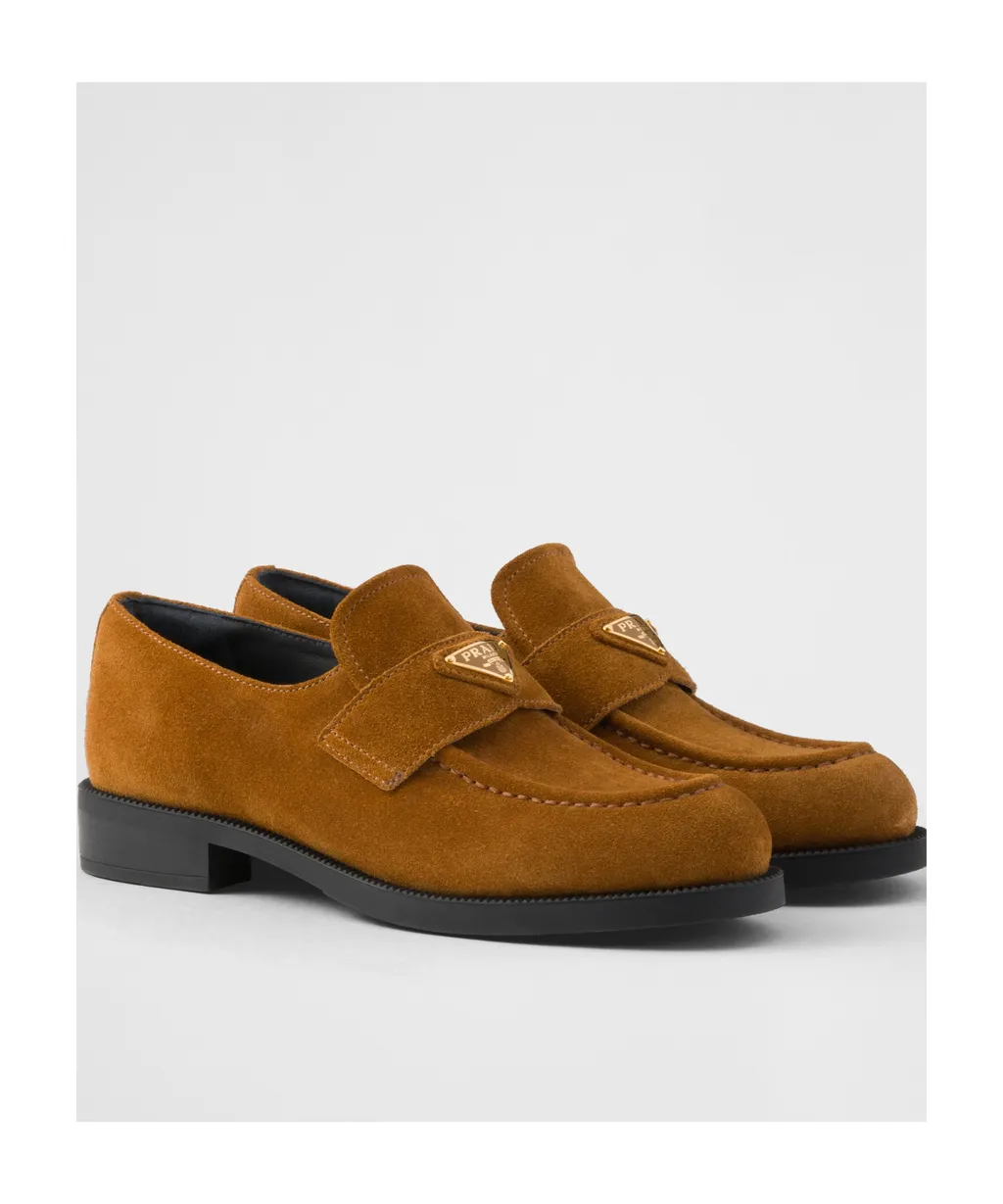 Suede Loafers