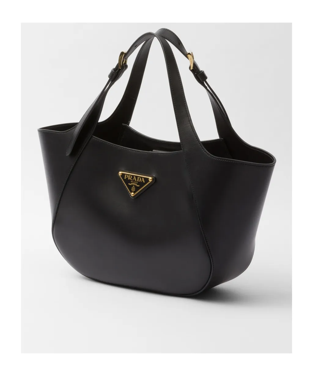 Medium Leather Tote Bag