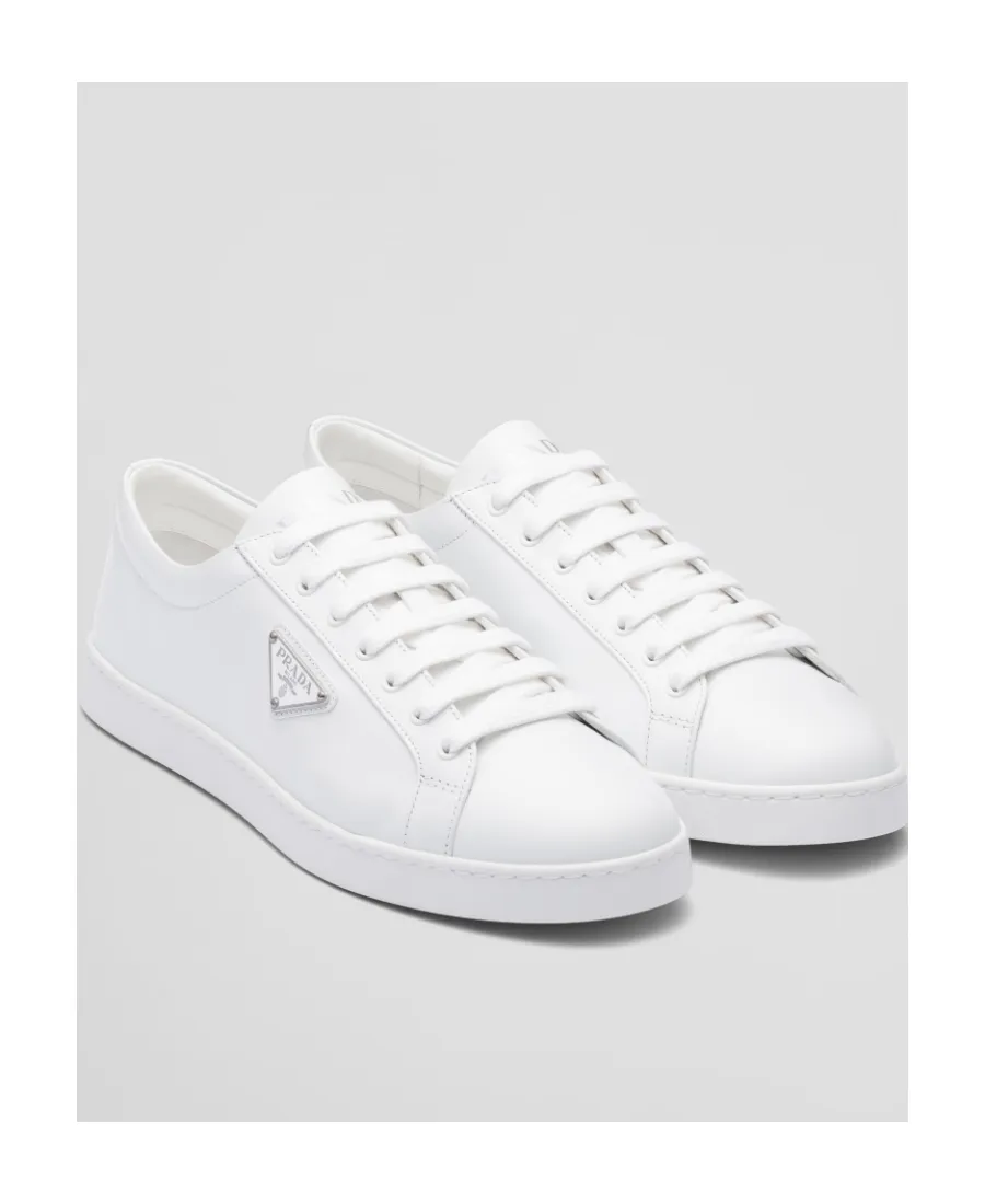 Logo Plaque Low-Top Sneakers