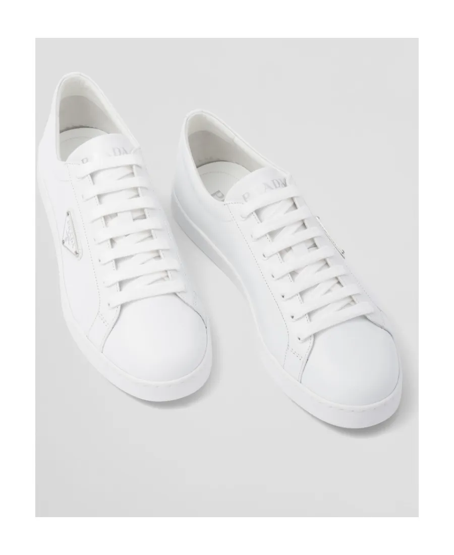 Logo Plaque Low-Top Sneakers