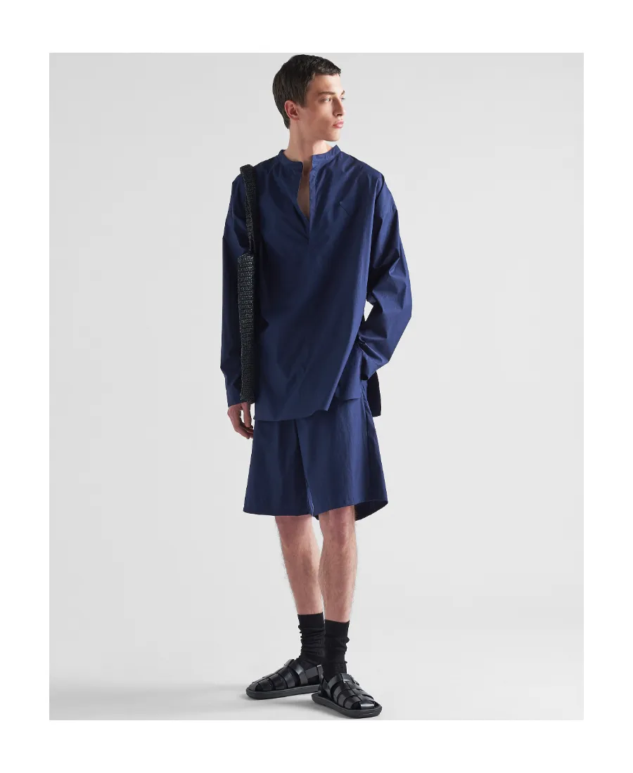 Logo-Triangle Long-Sleeved Shirt