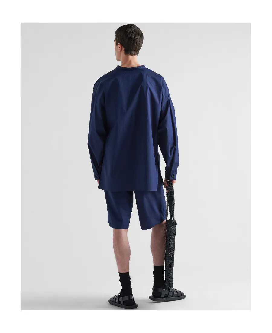 Logo-Triangle Long-Sleeved Shirt