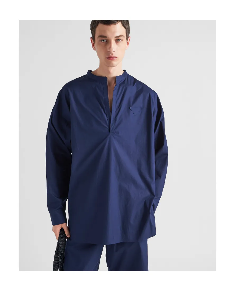 Logo-Triangle Long-Sleeved Shirt