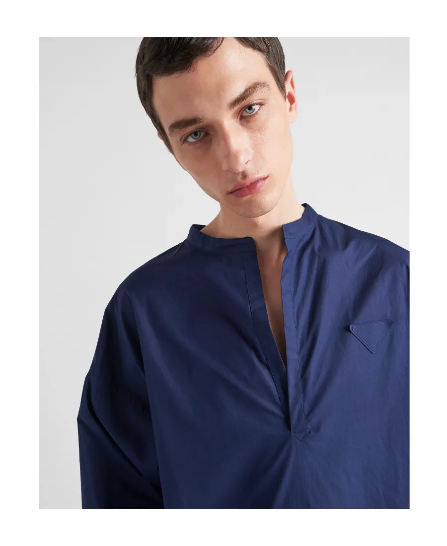 Logo-Triangle Long-Sleeved Shirt